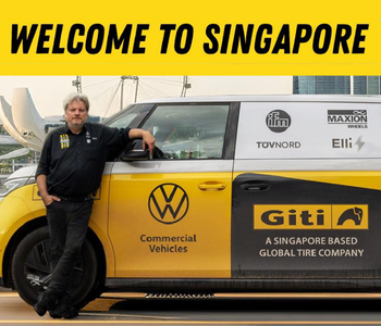 Giti Tire Celebra a Chegada do ID. Buzz World Tour à Sede Global em Singapura