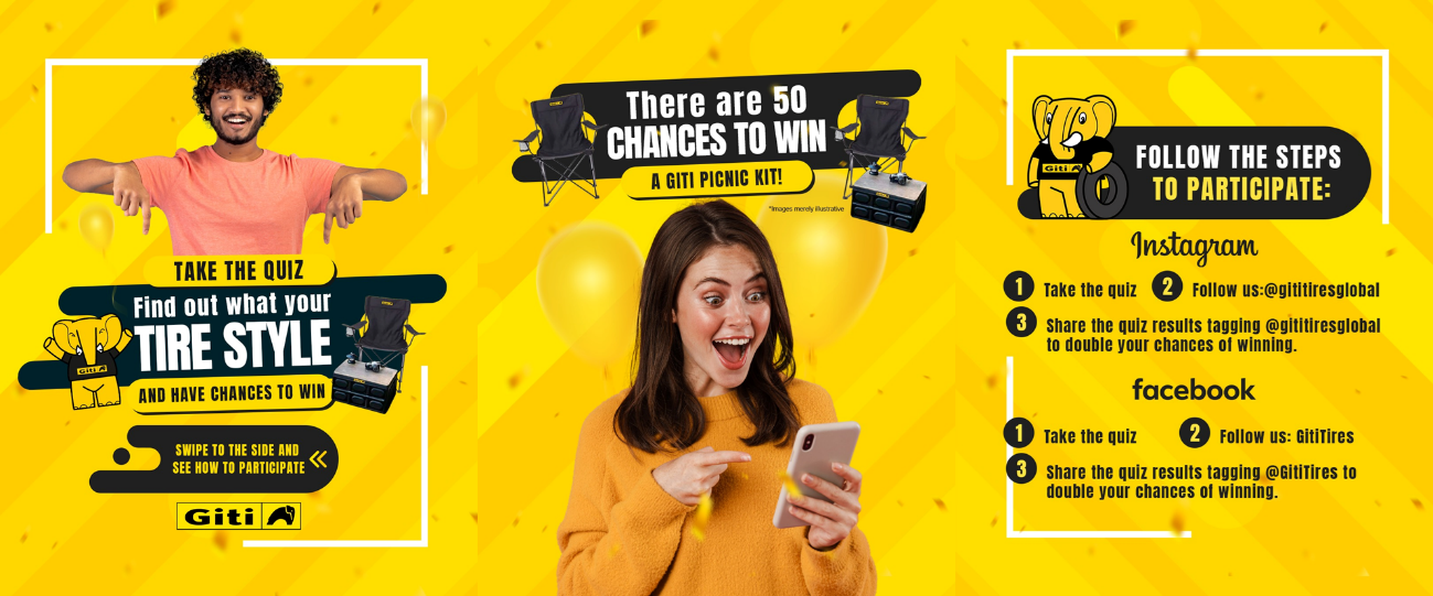 "Comemore com a Giti Tire e Descubra Recompensas Empolgantes!"