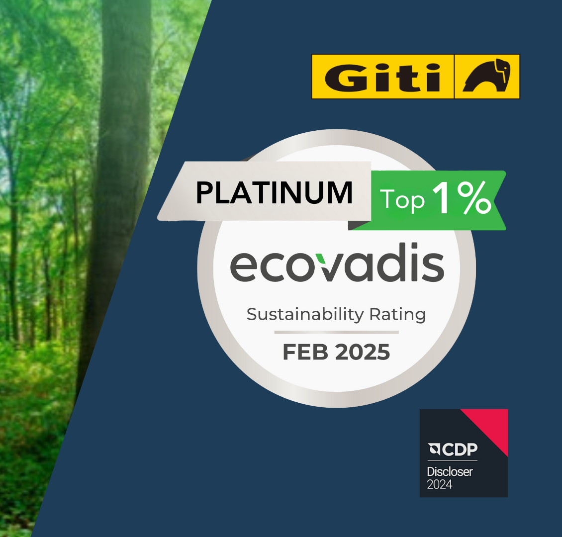Giti Conquista Prêmio EcoVadis Platinum - Dupla Honra para o Grupo Giti, Impulsionando a Entrada na Elite dos Fabricantes de Pneus