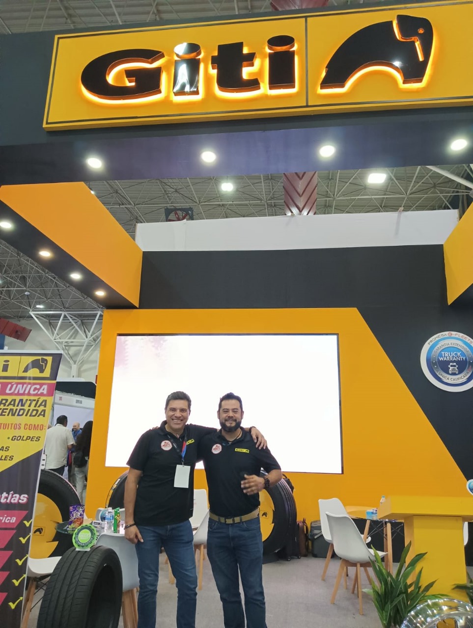 Grupo Avante Emotion e Giti Tire marcam presença na Expo Proveedores de Transporte y Logística 2024