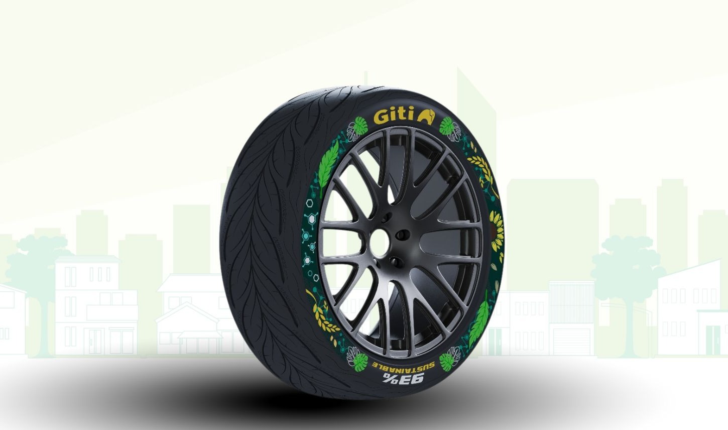 Giti Tire Avança na Inovação de Pneus com 93% de Material Sustentável