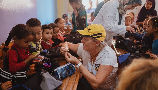 Giti Gazelles Driver Shares Her Charity Program Experience in North Africa