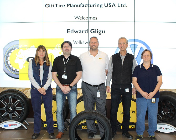 Giti's USA Plant Completes Audit to Supply Tires to Volkswagen