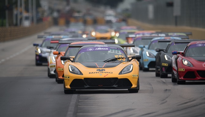 Giti Tire Drives Lotus Cup Racers at 2018 Macau Grand Prix