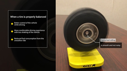 Tire Balancing Demonstration