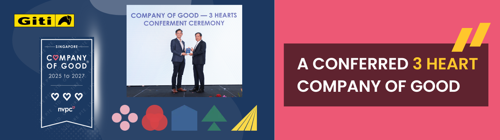 Giti Tire – A 2025 Conferred 3 Heart Company of Good