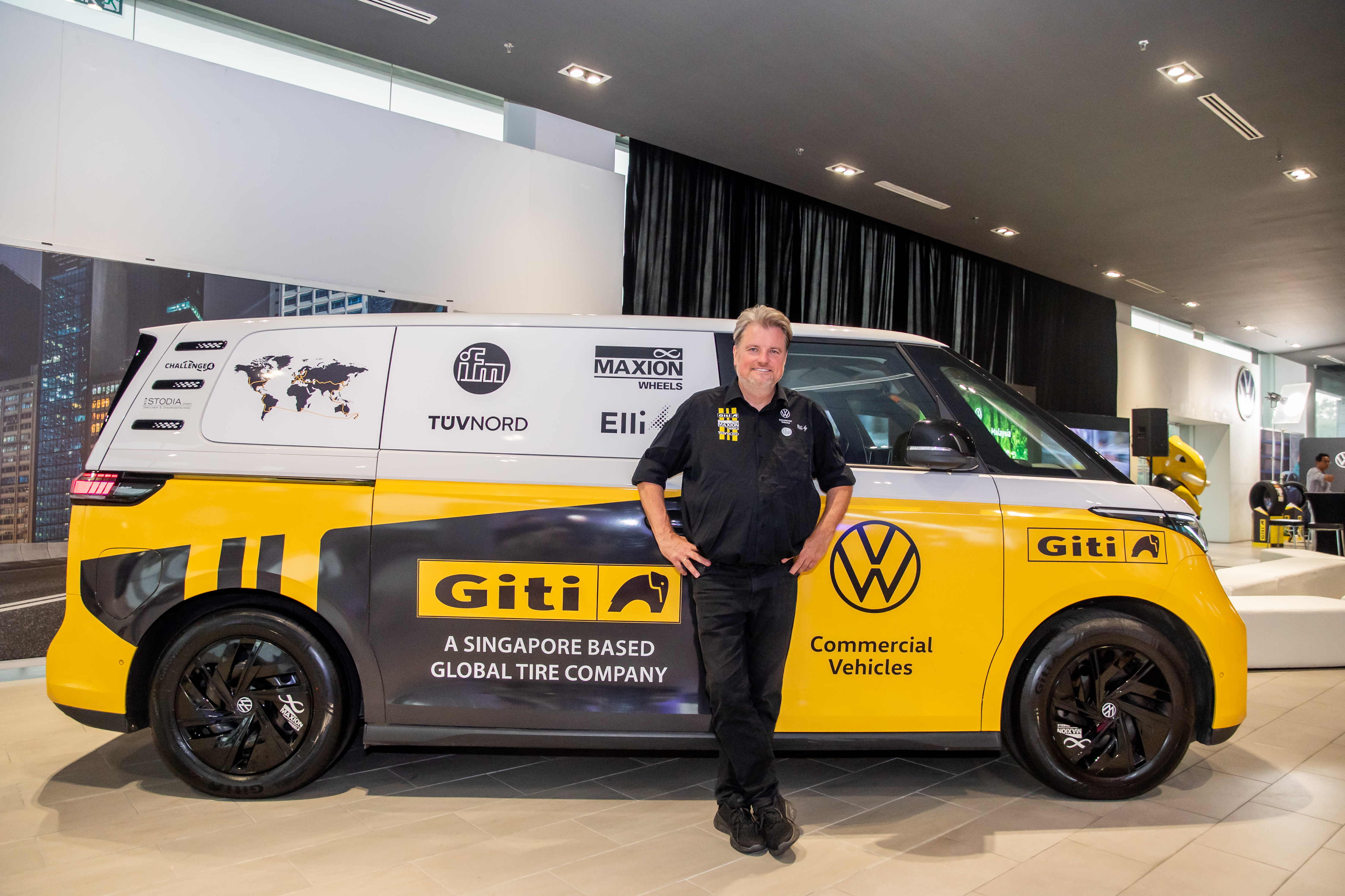 Rainer Zietlow’s ID.Buzz World Record Journey Makes a Pit Stop in Malaysia